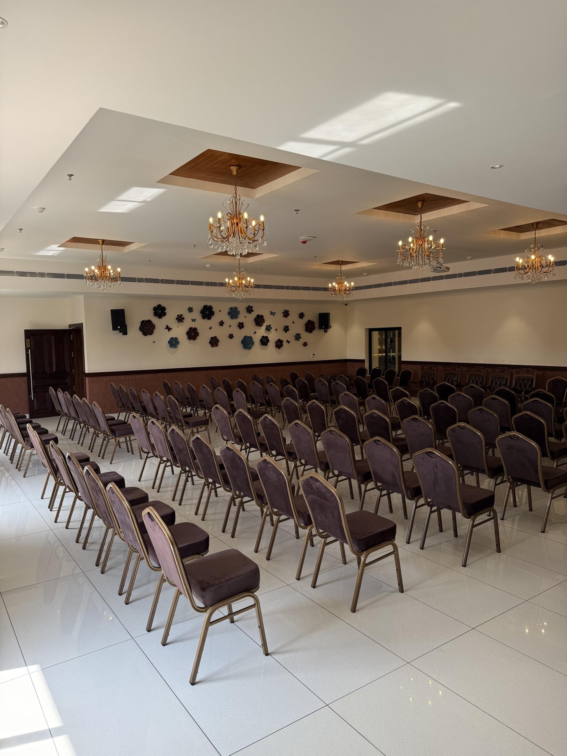 Banquet hall wide view