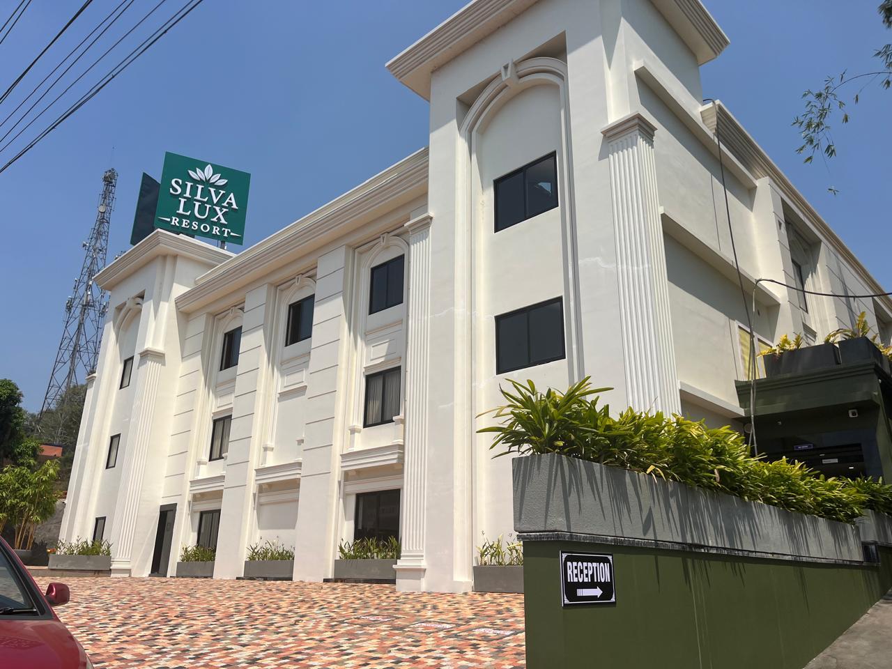 Resort surrounded by greenery