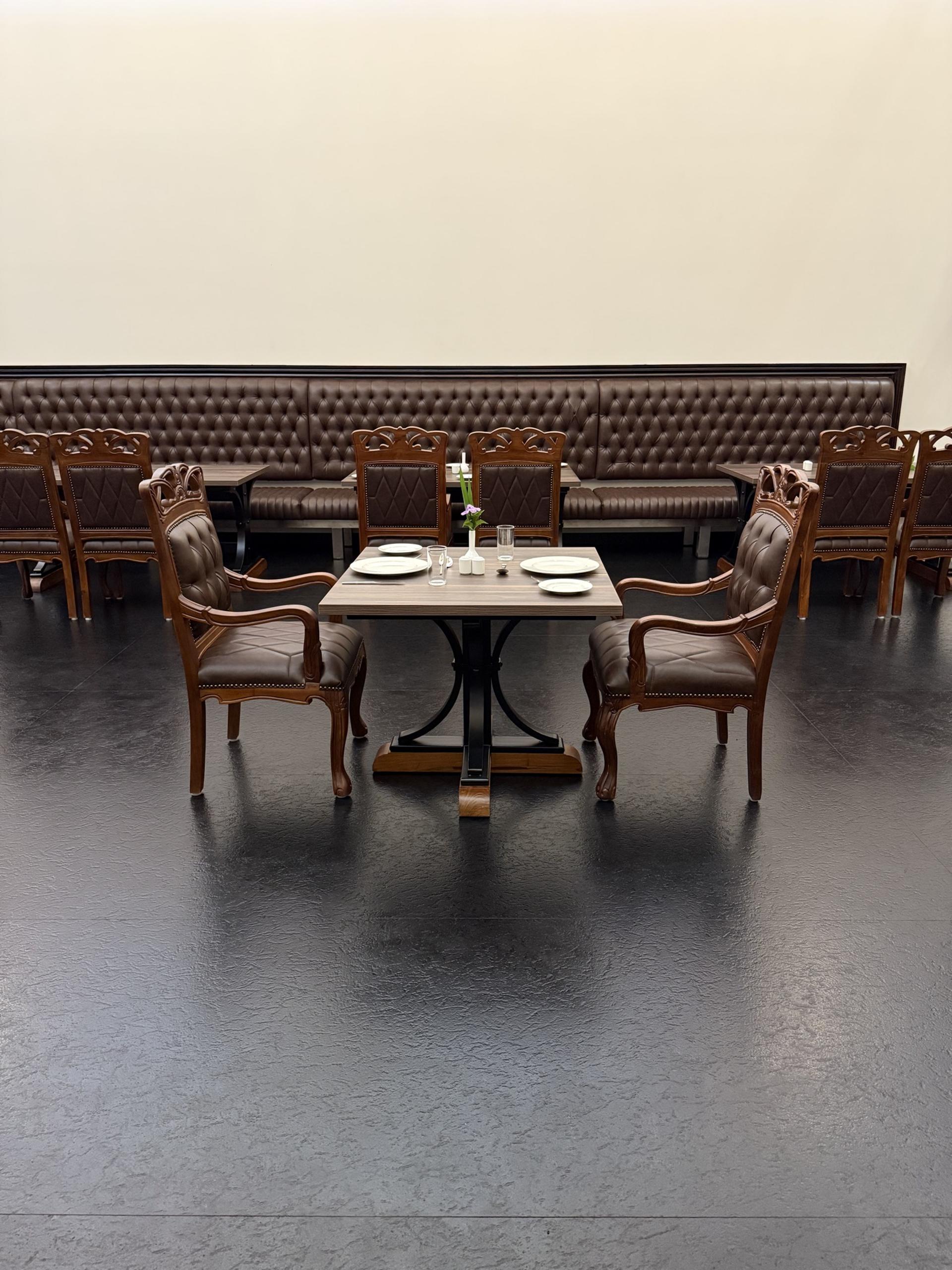 Restaurant seating area